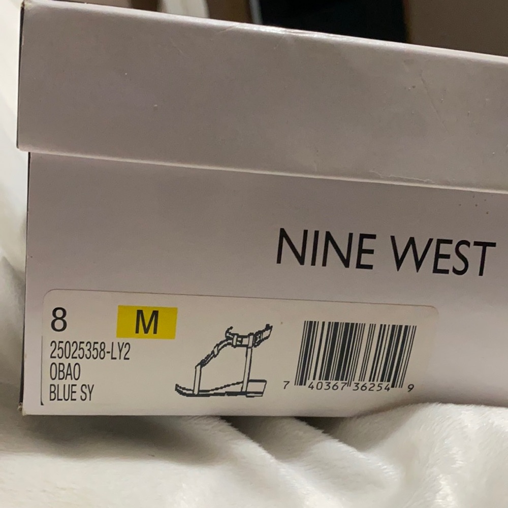 Nine West Blue Sandals